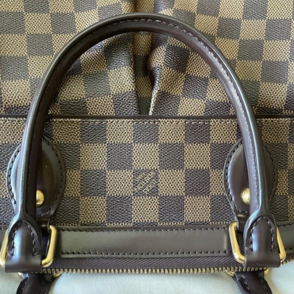 💎 Authentic 💎 Louis Vuitton TREVI PM Handbag Purse Damier Ebene Canvas LV - Picture 8 of 16